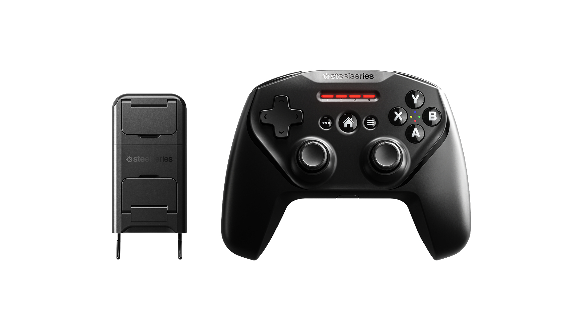 STEELSERIES Nimbus+ Wireless Gaming Controller, kompatibel mit Apple Schwarz für iOS, MAC