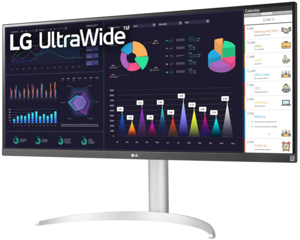 LG Écran 29WQ600-W 29" Full-HD Ultrawide (29WQ600-W.AEU)