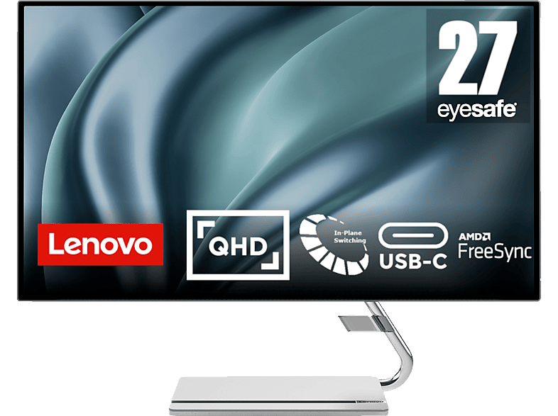 LENOVO Q27h-20 27 Zoll QHD Designer-Monitor bei MediaMarkt