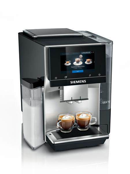 SIEMENS TQ703D07 EQ700 integral Silber/Schwarz Kaffeevollautomat