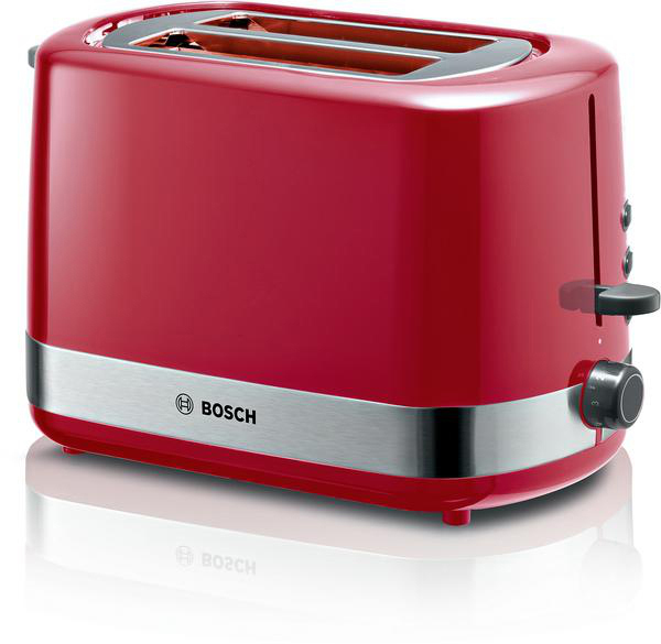 BOSCH TAT6A514 Toaster Rot (800 Watt, Schlitze: 2)