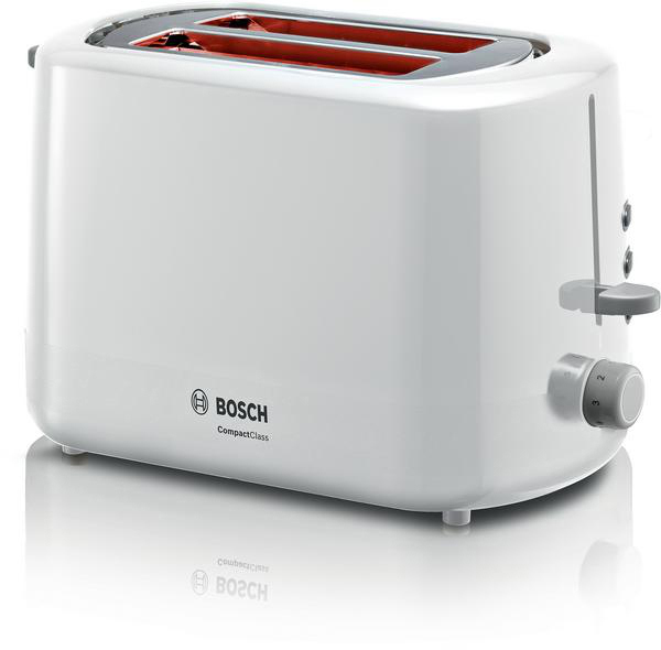 BOSCH TAT3A111 Toaster (800 2) Schlitze: Watt, Weiß