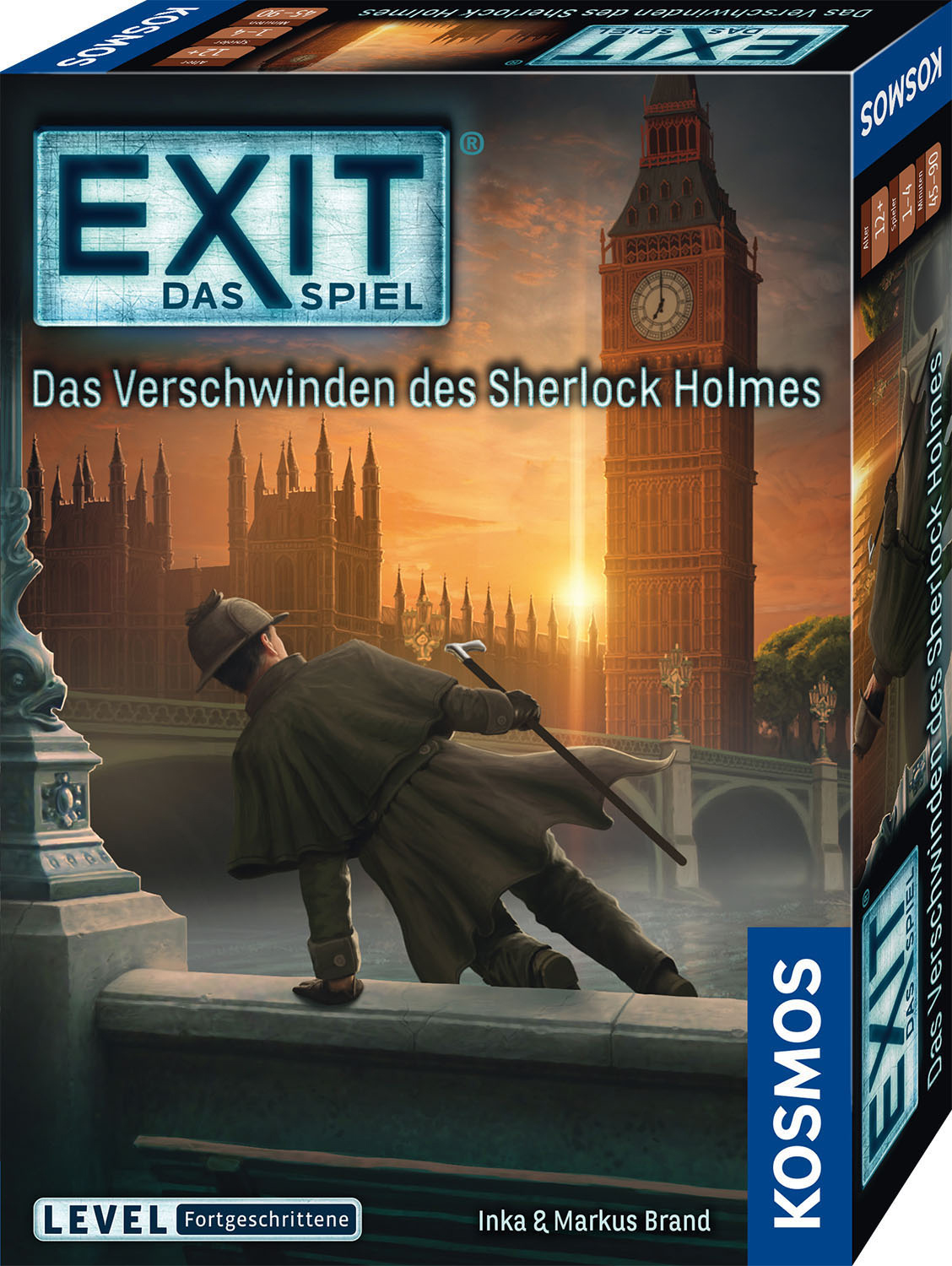 - Verschwinden EXIT® Mehrfarbig Spiel: Partyspiel KOSMOS Holmes Das Das Sherlock des 683269