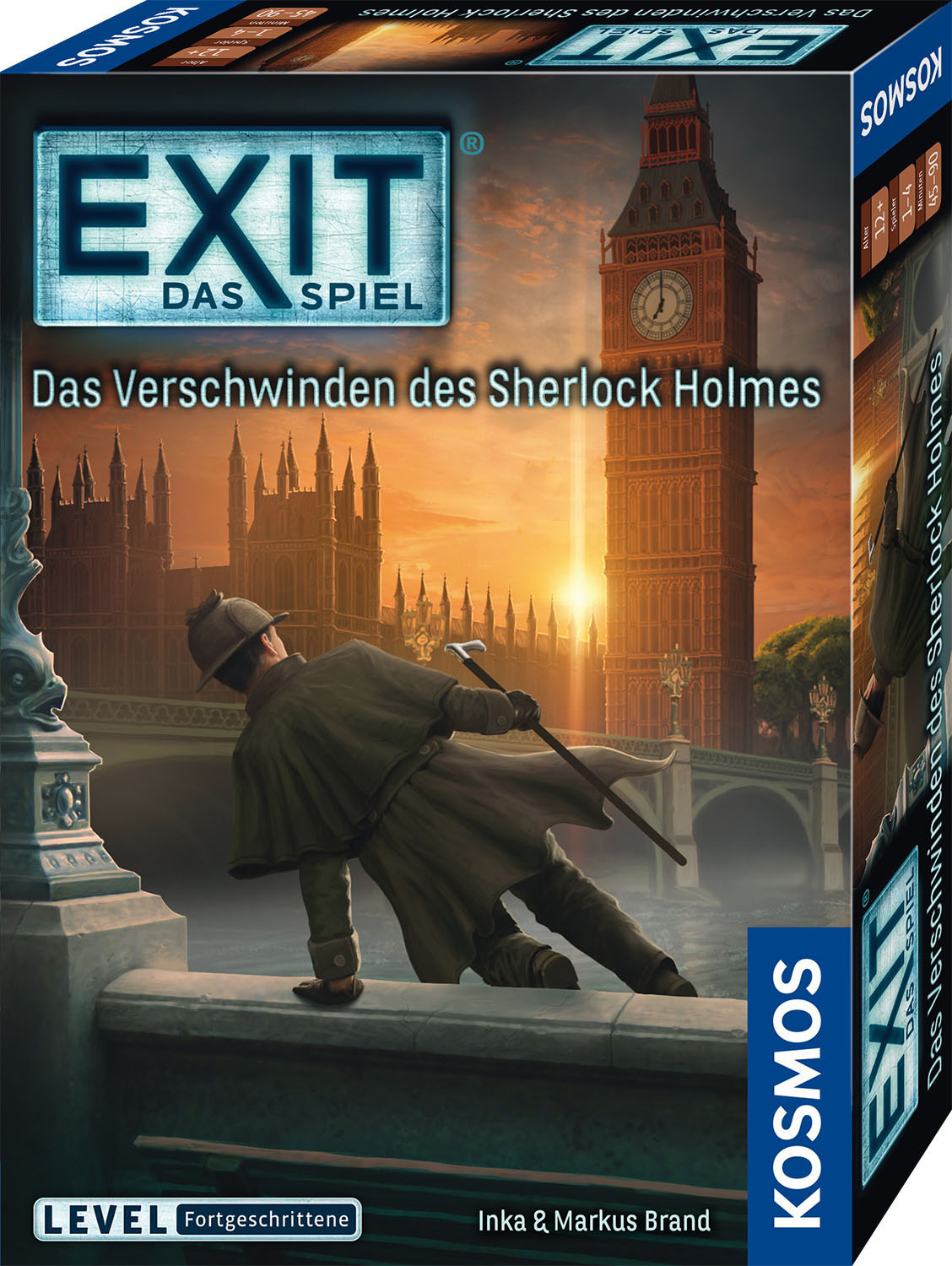 EXIT – Das Verschwinden Von Sherlock Holmes | Escape Room Brettspiel Für 1 Spieler Ab 14 Jahren