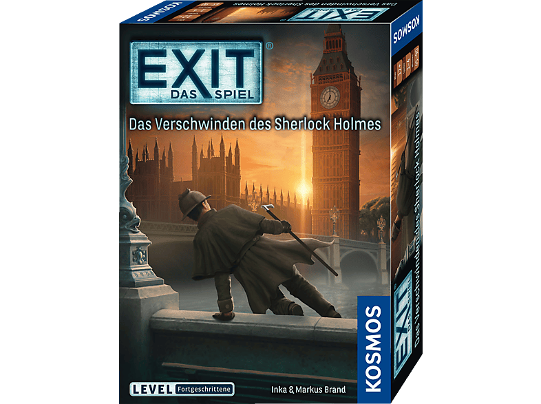 KOSMOS 683269 EXIT® - Das Spiel: Das Verschwinden des Sherlock Holmes Partyspiel Mehrfarbig