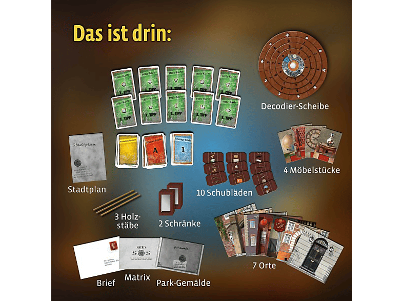 Thumbnail - KOSMOS 683269 EXIT® - Das Spiel: Verschwinden des Sherlock Holmes Partyspiel Mehrfarbig