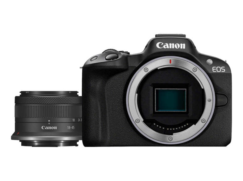 STM Body kaufen EOS R50 CANON 18-45mm MediaMarkt F4.5-6.3 IS Systemkamera RF-S + |
