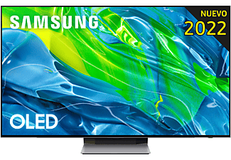TV OLED 55" - Samsung QE55S95BATXXC, UHD 4K, Procesador Quantum 4K con IA, Smart TV, DVB-T2 (H.265), Plata