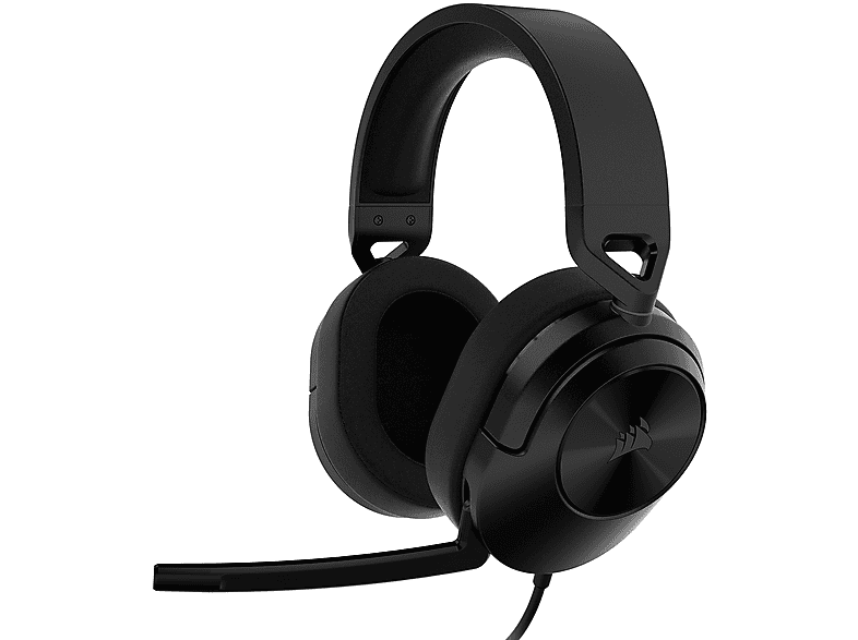 Corsair Hs55 Stereo Cuffie Gaming, Black