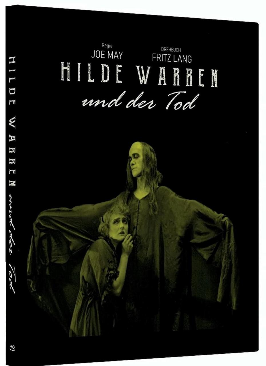 Filmposter mit dunklem Farbschema von Mann und Frau.