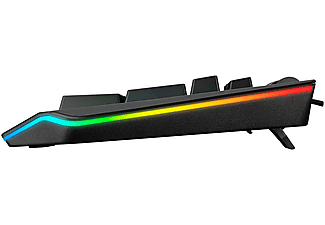 RAMPAGE KB-R105 Exhero Full RGB Ledli Outemu Blue Switch 5 Makro Tuşlu Standlı Türkçe Gaming Oyuncu Klavyesi Siyah_5