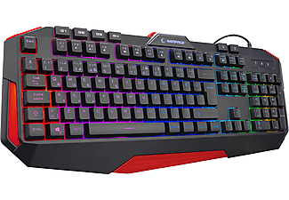 RAMPAGE KB-RX7 Alpor Pro USB RGB Aydınlatmalı Q Gaming Oyuncu Klavyesi Siyah_1