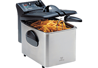 KOENIG Fry 3 - Friteuse - 2100 watts - Noir/Argent - Friteuse (Argent)