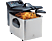 KOENIG Fry 3 - Friteuse - 2100 watts - Noir/Argent - Friteuse (Argent)