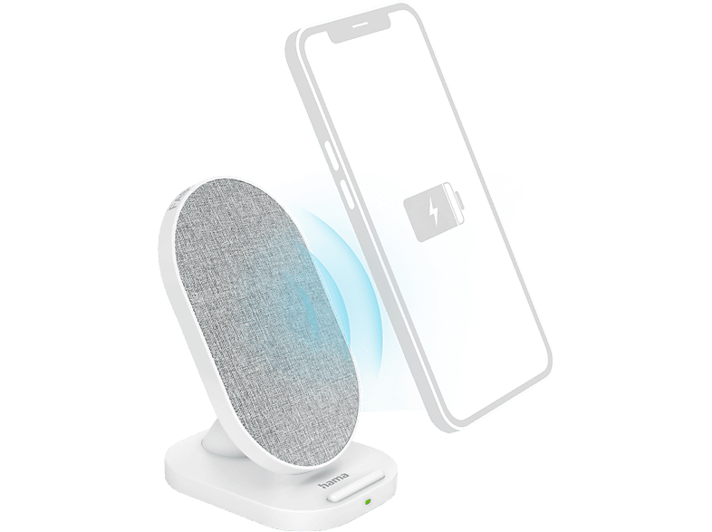 Hama Chargeur Sans Fil Qi-FC10S-Fab 10W