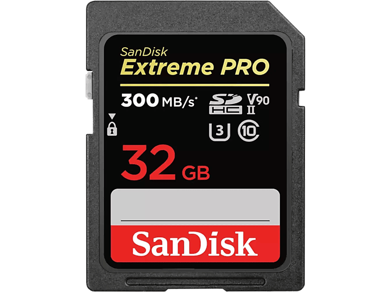 Sandisk Geheugenkaart Extreme Pro Sdhc 32 Gb (sdsdxdk-032g-gn4in)