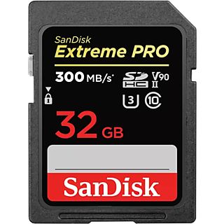 SANDISK Geheugenkaart Extreme Pro SDHC 32 GB (SDSDXDK-032G-GN4IN)