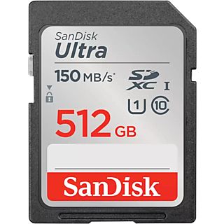 SANDISK Geheugenkaart Ultra SDXC 512 GB (SDSDUNC-512G-GN6IN)