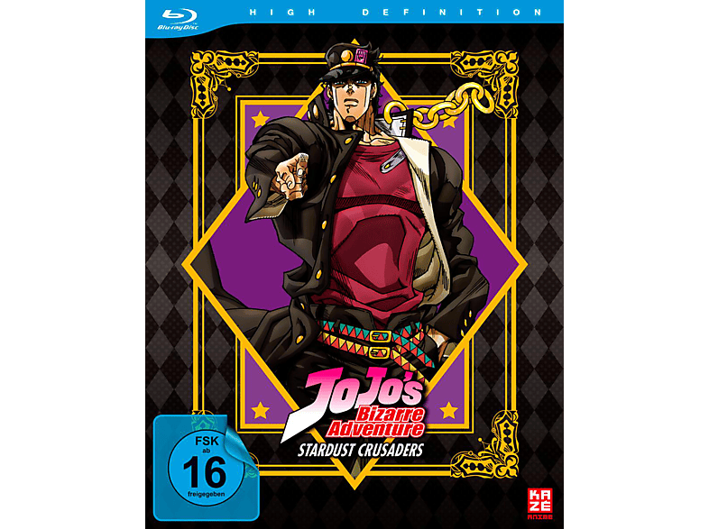 Jojo's Bizarre Adventure Part 3 Stardust Crusaders 2. Staffel Gesamtausgabe Bluray auf Blu