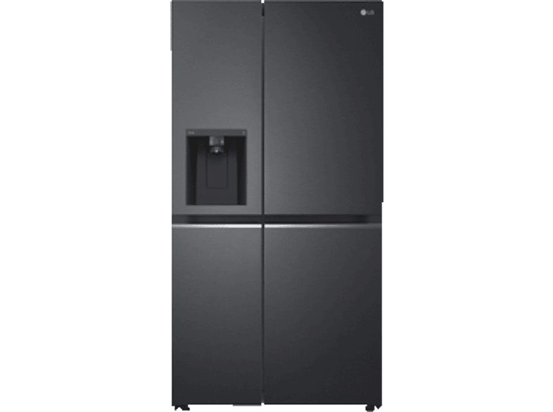 LG GSLV71MCTD LSerie SidebySide (635 l, D, 1790 mm hoch, Matte Black) Matte Black MediaMarkt