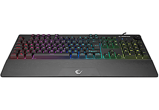 RAMPAGE KB-GX65 Simula USB RGB Aydınlatmalı 4 Makro Tuşlu Bilek Destekli Gaming Oyuncu Klavyesi Siyah_2