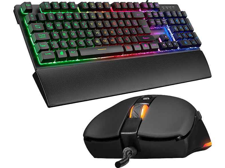 RAMPAGE KM-RX7 Fortuna USB Gaming Combo Q Gaming Klavye ve 6400