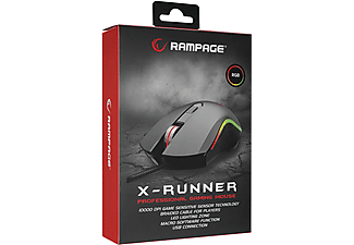 RAMPAGE SMX-R79 X-Runner Usb 10000dpi Gaming Oyuncu Mouse Siyah_6