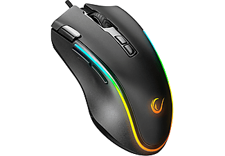 RAMPAGE SMX-G72 GreedyY 8 Tuşlu Double Click RGB Makrolu 7200dpi Gaming Mouse Siyah_1