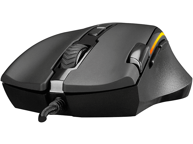 RAMPAGE SMX-G72 GreedyY 8 Tuşlu Double Click RGB Makrolu 7200dpi Gaming Mouse Siyah_2