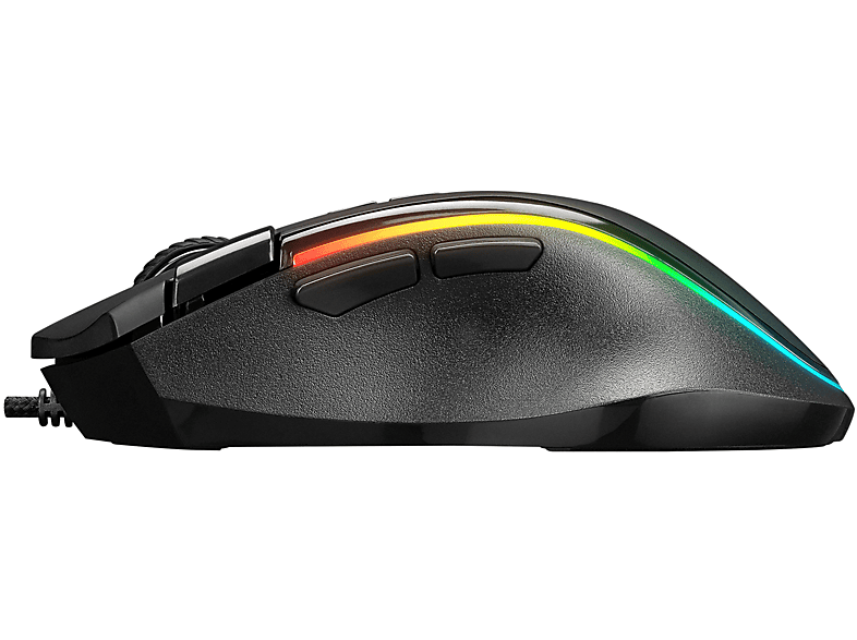 RAMPAGE SMX-G72 GreedyY 8 Tuşlu Double Click RGB Makrolu 7200dpi Gaming Mouse Siyah_3