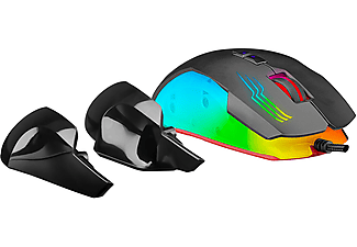 RAMPAGE SMX-G38 Claw Usb 7 Makro Tuşlu 7200dpi RGB Ledli Gaming Oyuncu Mouse Siyah_2
