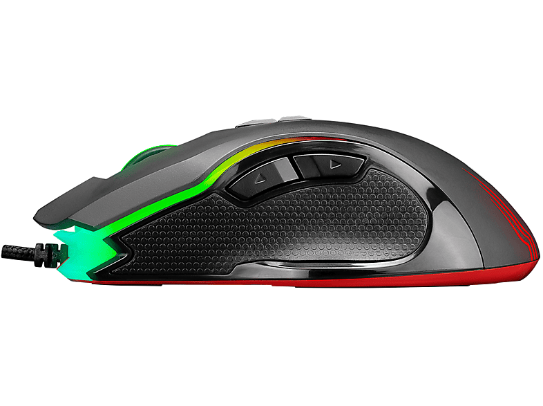 RAMPAGE SMX-G38 Claw Usb 7 Makro Tuşlu 7200dpi RGB Ledli Gaming Oyuncu Mouse Siyah_4