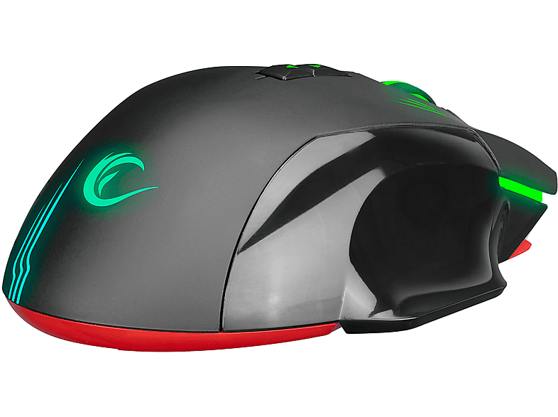 RAMPAGE SMX-G38 Claw Usb 7 Makro Tuşlu 7200dpi RGB Ledli Gaming Oyuncu Mouse Siyah_5