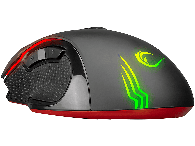 RAMPAGE SMX-G38 Claw Usb 7 Makro Tuşlu 7200dpi RGB Ledli Gaming Oyuncu Mouse Siyah_6