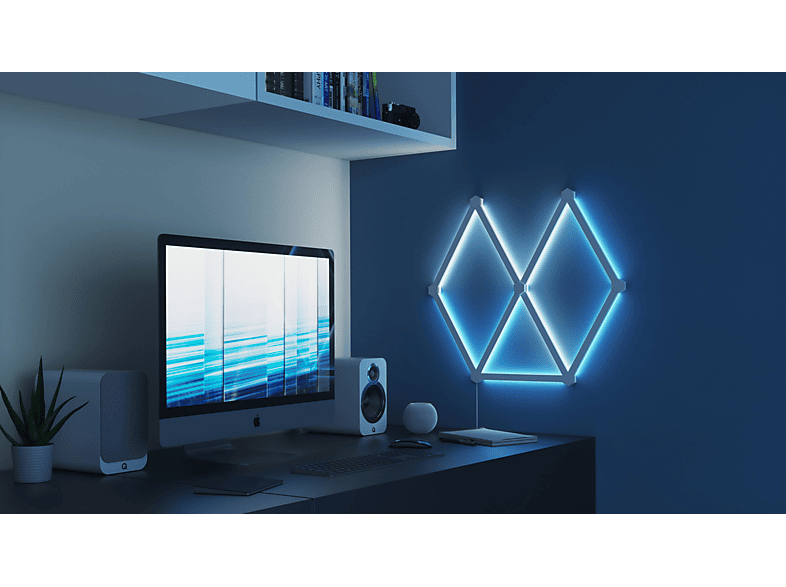 Thumbnail - NANOLEAF Lines Starter Kit - 9 PK Vernetzte Innenbeleuchtung multicolor, warmweiß, tageslichtweit