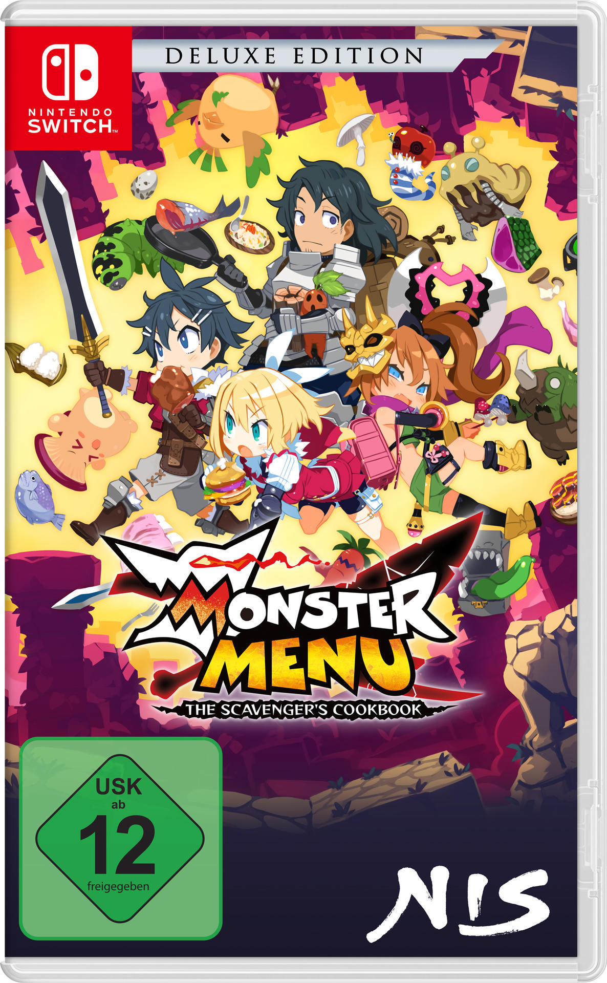 Monster Menu: The Scavenger's Cookbook - Deluxe Edition - Nintendo Switch [Game card]