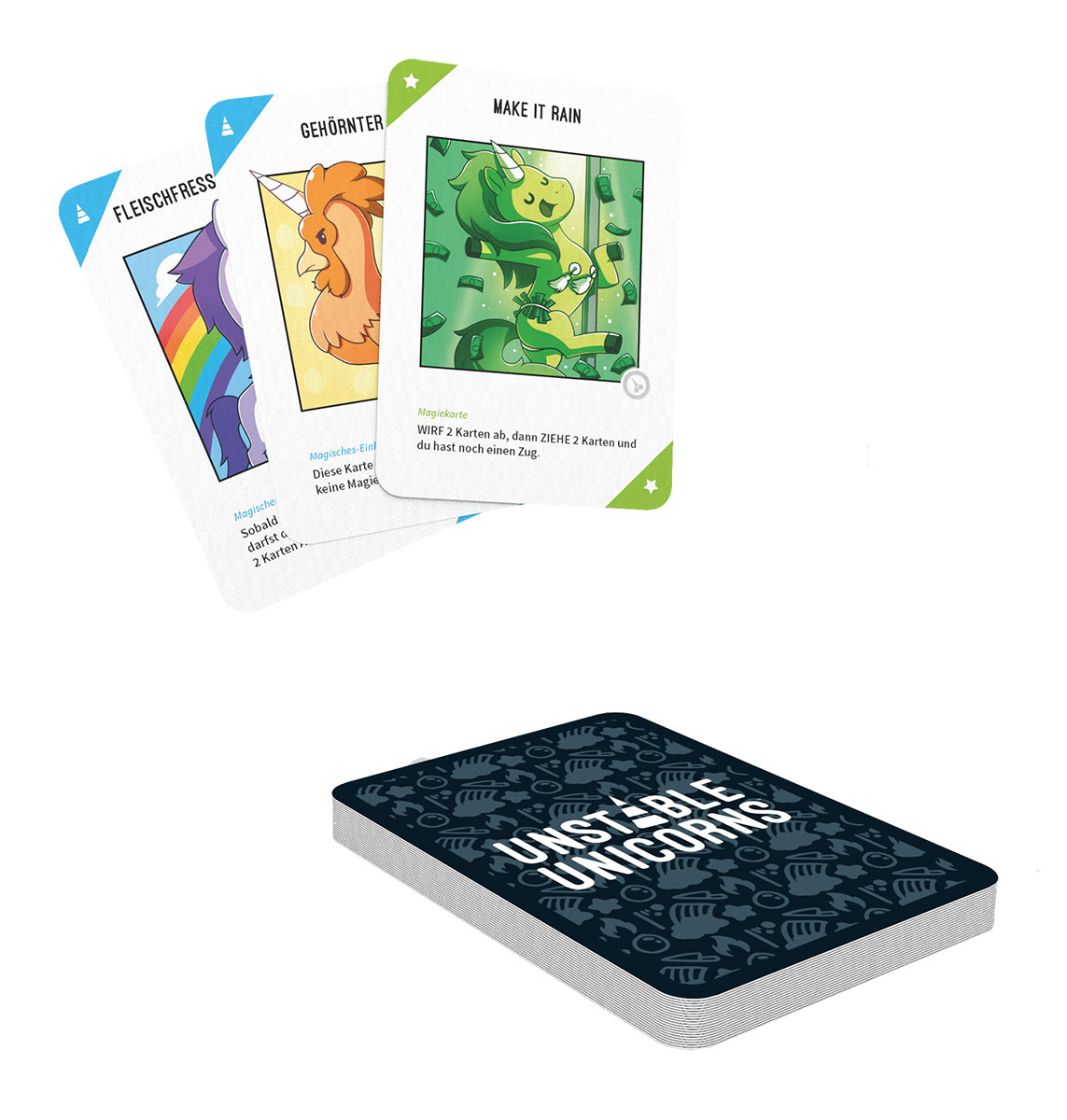 UNSTABLE GAME Unstable Unicorns NSFW Kartenspiel Mehrfarbig