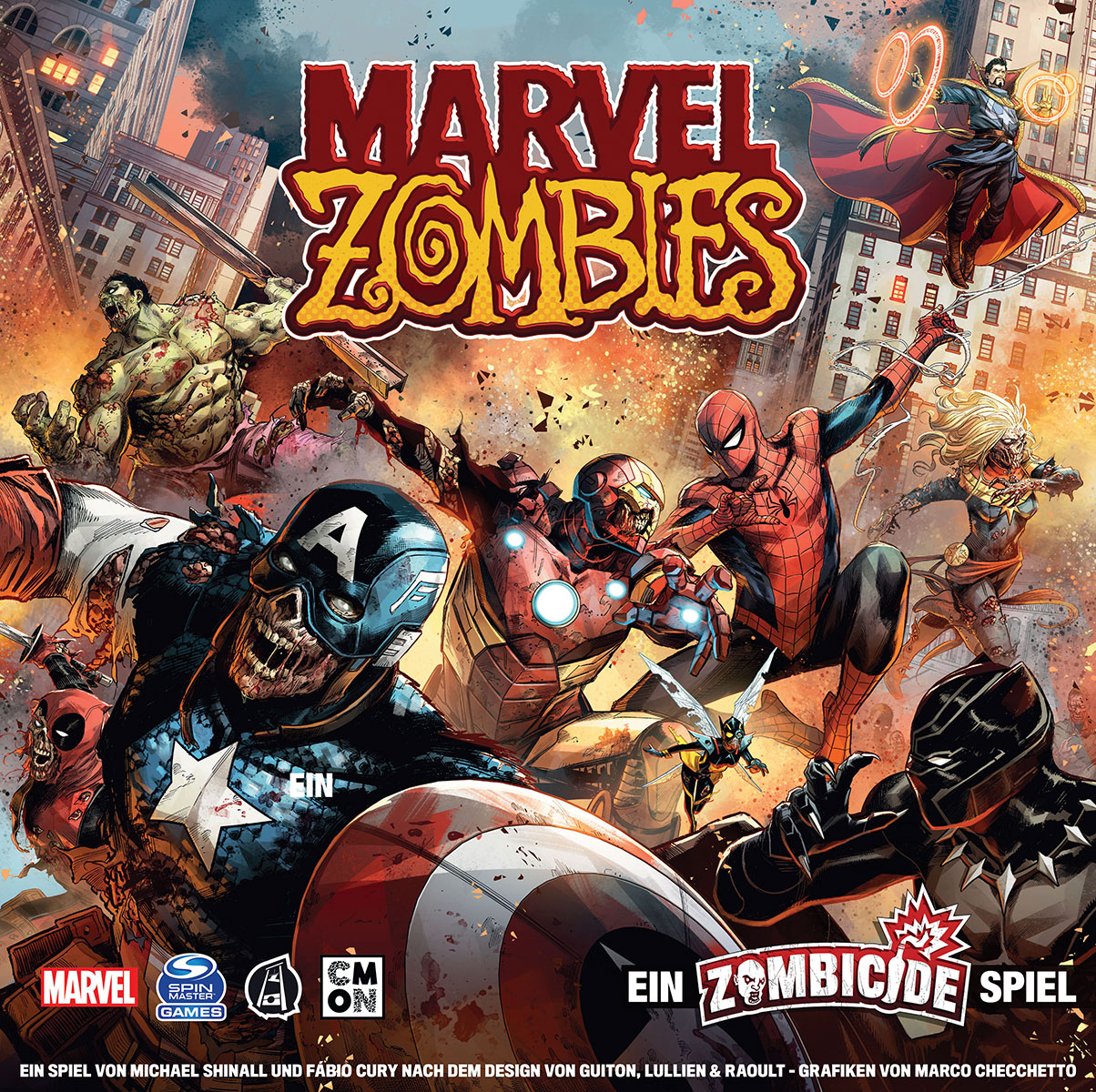 Brettspiel CMON (Ein Zombies Spiel) Mehrfarbig Zombicide Marvel