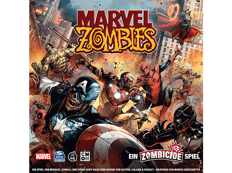 CMON Zombies Spiel) Marvel Brettspiel (Ein Mehrfarbig Zombicide