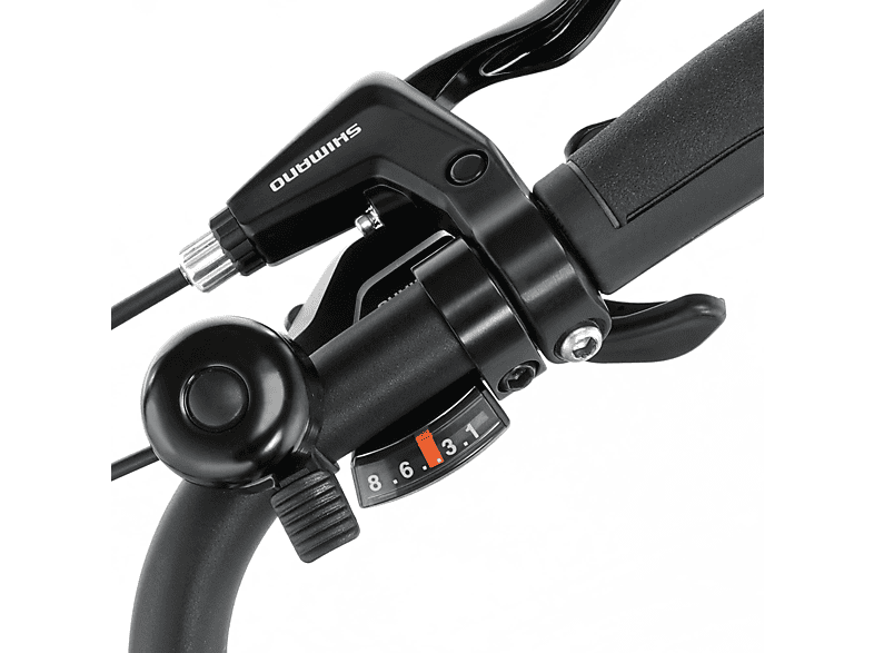 FISCHER Cita 1.5 Citybike (Laufradgröße: 28 Zoll, Rahmenhöhe: 44 cm, Damen-Rad, 418 Wh, Granitgrau)
