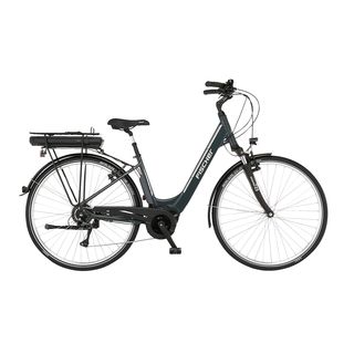 FISCHER Cita 1.5 Citybike (Laufradgröße: 28 Zoll, Rahmenhöhe: 44 cm, Damen-Rad, 522 Wh, Granitgrau)