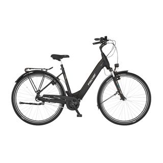 FISCHER Cita 2.2I Citybike (Laufradgröße: 28 Zoll, Rahmenhöhe: 50 cm, Damen-Rad, 522 Wh, Schwarz matt)