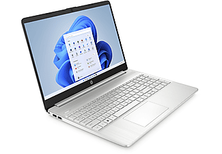 HP Notebook 15s-eq2910ng Laptop, AMD R5-5500U, 16GB RAM, 512GB SSD, 15.6 Zoll Full-HD, Win11, Natursilber