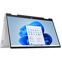 HP Convertible Pavilion x360 15-er1900ng, Intel i5-1235U, 16GB RAM, 1TB SSD, 15.6 Zoll Touch Full-HD, Win11, Natursilber