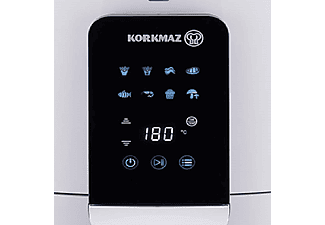 KORKMAZ A886 Air Pro 1500W 4L Air Fryer Fritöz Beyaz_1