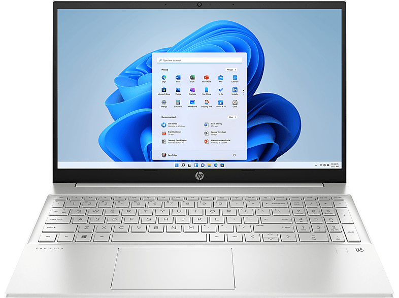 HP Pavilion 15eh3902ng Notebook 15,6 Zoll, FullHD, AMD Ryzen™ 7 7730U, 16 GB RAM, 1000 GB SSD
