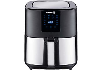 KORKMAZ A888 Air Max 6.5l 1700 W Air Fryer Fritöz Inox Siyah