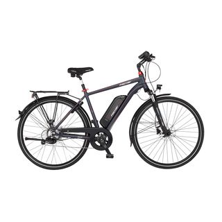 FISCHER Viator 2.0 Trekkingrad (Laufradgröße: 28 Zoll, Rahmenhöhe: 50 cm, Herren-Rad, 557 Wh, Dunkel anthrazit matt)