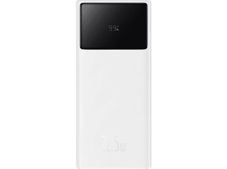 BASEUS Star-Lord 30.000 mAh 22.5W Digital Display Taşınabilir Şarj Cihazı Beyaz