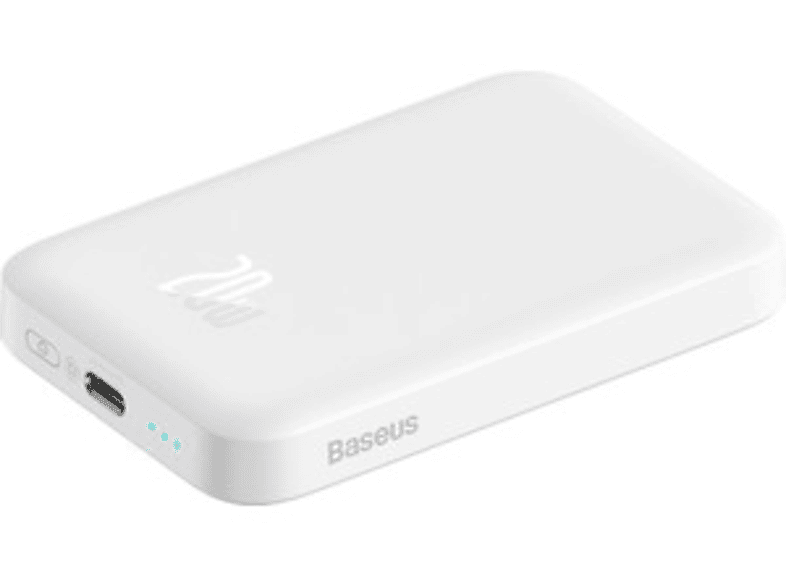 BASEUS Magsafe Overseas Wireless Powerbank 6.000 mAh 20W Beyaz_1